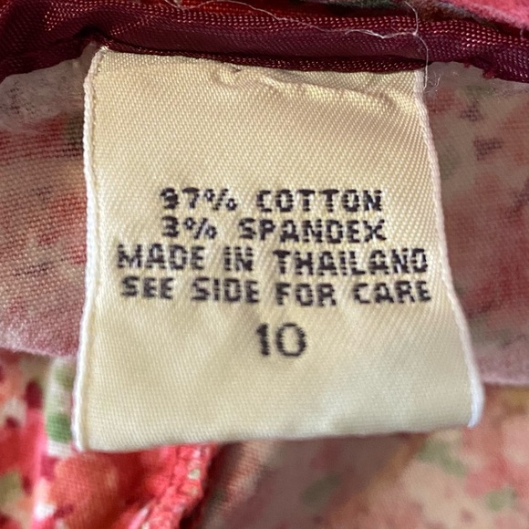 Eddie Bauer 10 Floral Pencil Skirt - Picture 5 of 6